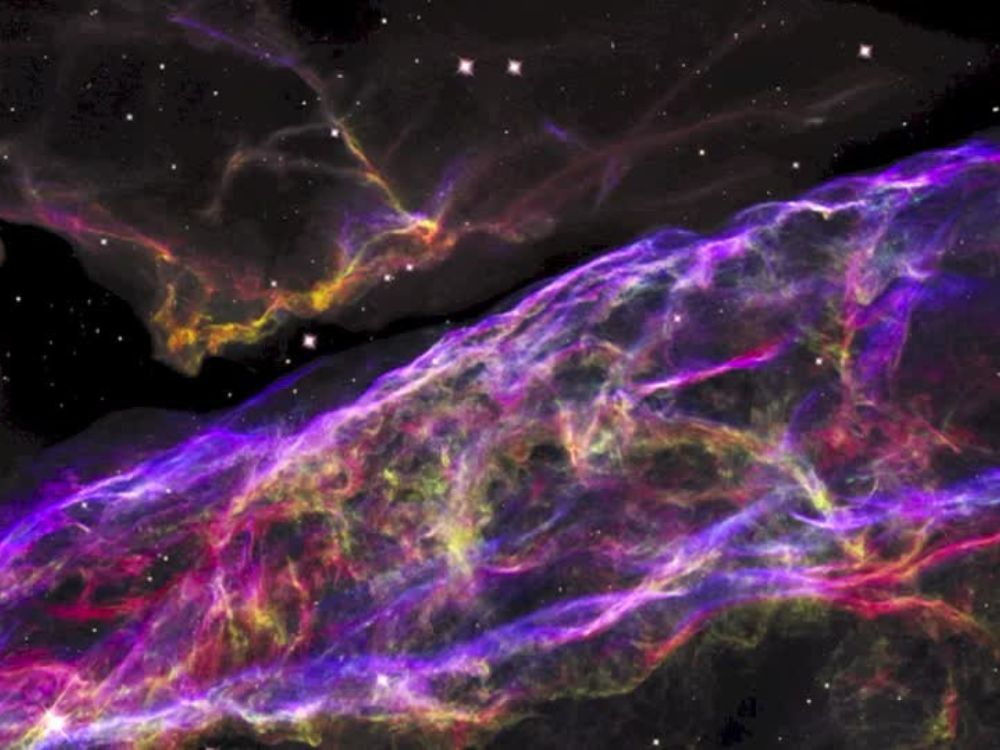 Veil Nebula from Hubble